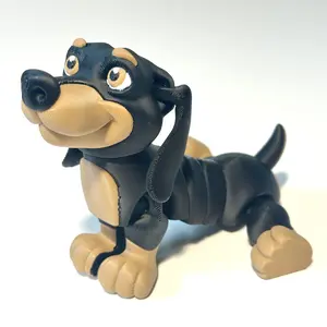 Flexi Dachshund - 3D Printed Articulating Figure