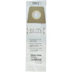 Home Care Products Dirt Devil Style U Micro Lined Paper Bags, 3-Pack