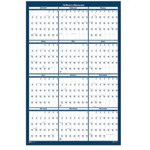 House Of Doolittle HOD3960 Laminated 24X18 Calendar Year Planner