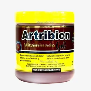 Arribion  Gel Vitaminado 250 gramos - Natural Formula for Pain Relief & Muscle Support -Solution for Bathroom & Fitness