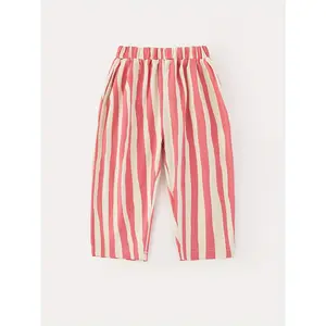 [Casual Striped Pants] Striped Boys' Casual Long Pants |   Perfect for Spring and Autumn, Outdoor