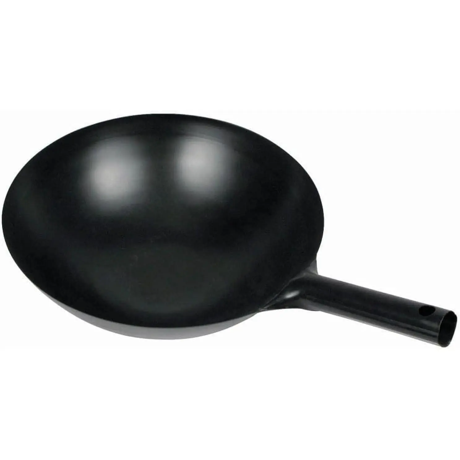 Winco 14-Inch Chinese Wok with Integral Handle, Kitchen Cookware Pan, Pans