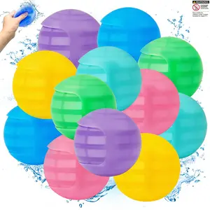 Reusable Water Balloons for Kids, Durable Pool & Beach Toy, Pool Days, Perfect for Summer Fun, Family Fun, Ideal Gift for Children, Easy to Use & Enjoy
