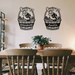 Easter Bunny Monogram