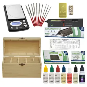 Gold Silver Jewelry Test Kit 10K 14K 18K 24K Digital Scale Diamond Tester Acid