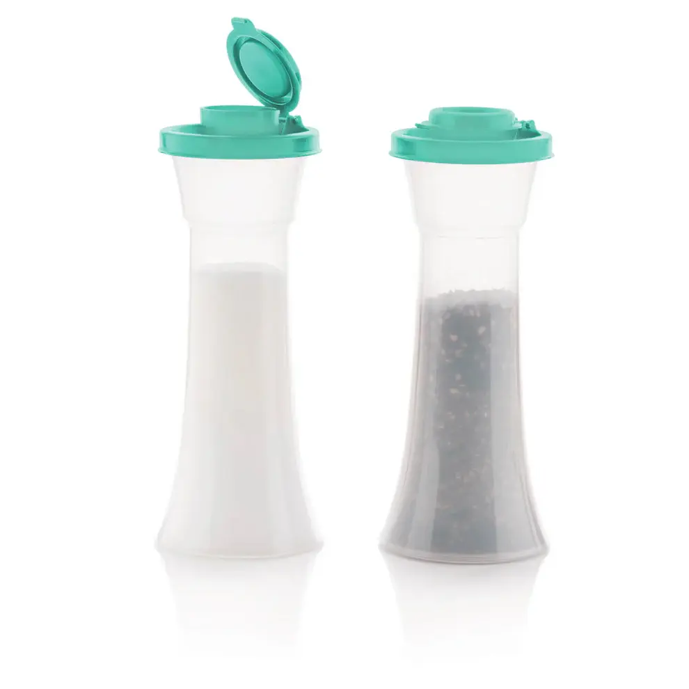 Tupperware Hourglass Salt and Pepper Shakers | Large