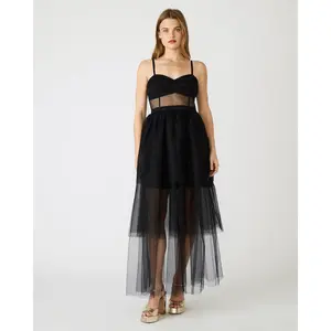 Steve Madden EMILY TULLE DRESS BLACK