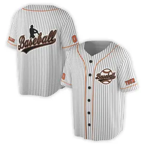 2025 Custom Personalized Baseball Jersey with Name & Number - Team Player Uniform