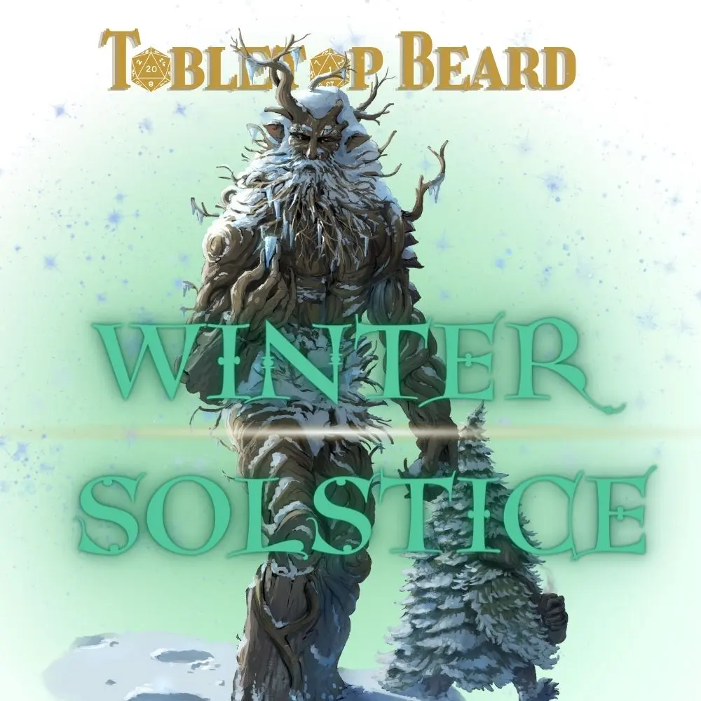 TableTop Beard-Winter Solstice Beard Oil-Winter Mint & Pine