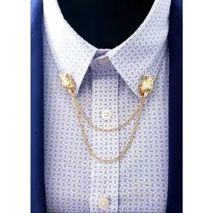Wolf Collar Chain Pin