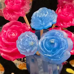 Forever Flowers - Beautiful Handmade Flowers for Home Decoration Decorative Plants Wood Vase Ornaments handmade flower