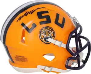 Mason Taylor LSU Tigers Autographed Riddell Speed Mini Helmet - Fanatics Authentic Certified
