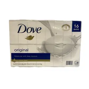 Dove Original Beauty Bar With Deep Moisture 16 Bars Total Body Care Body Wash Skin Repair Cleanser