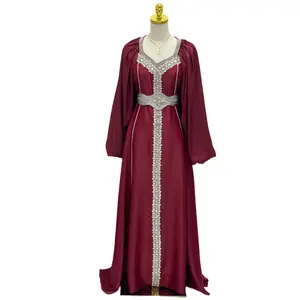 Ameera Fancy Kaftan | Elegant Modest Dress with Belt