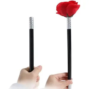 1PC Stick to Rose/Flower Magic Tricks Flowers Appearing Close up Street Stage Magic Props Magic Illusion Gimmicks Props Accessories