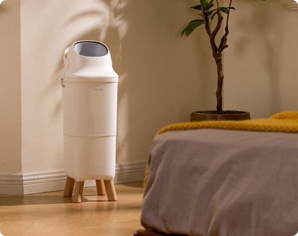 Diaper Pail – Odor-Locking Waste Disposal for the Modern Nursery Designed for parents navigating the daily realities of diaper changes, this diaper pail transforms how nurseries manage waste. DP01