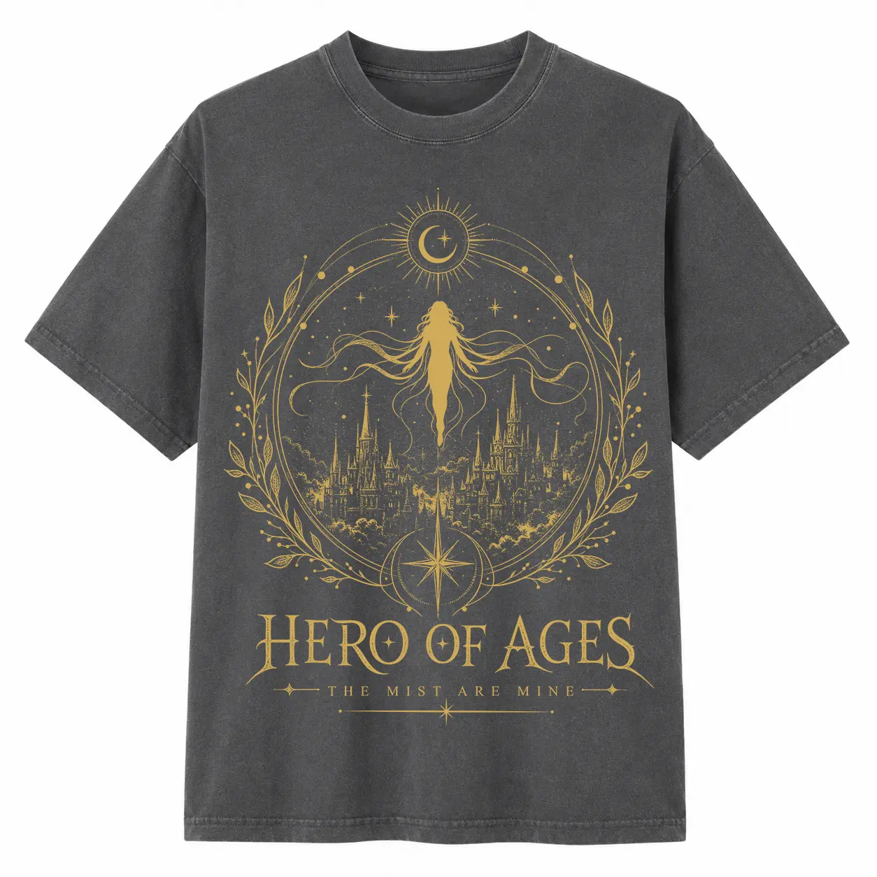 Vin Retro Luthadel City T-Shirt, Stormlight Archive Shirt, Hero Of Ages Fantasy Tee, Mistborn, Sanderson Fan, Bookish Gift