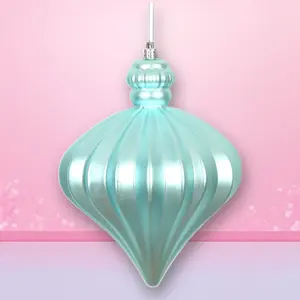 Vickerman 6" Ma Onion Drop Christmas Ornament