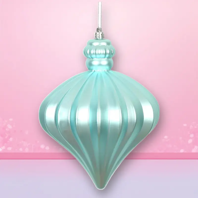 Vickerman 6" Ma Onion Drop Christmas Ornament