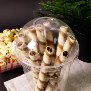 Karat Earth 12-24oz PLA Dome Lid No Hole (98mm) - 1,000 pcs