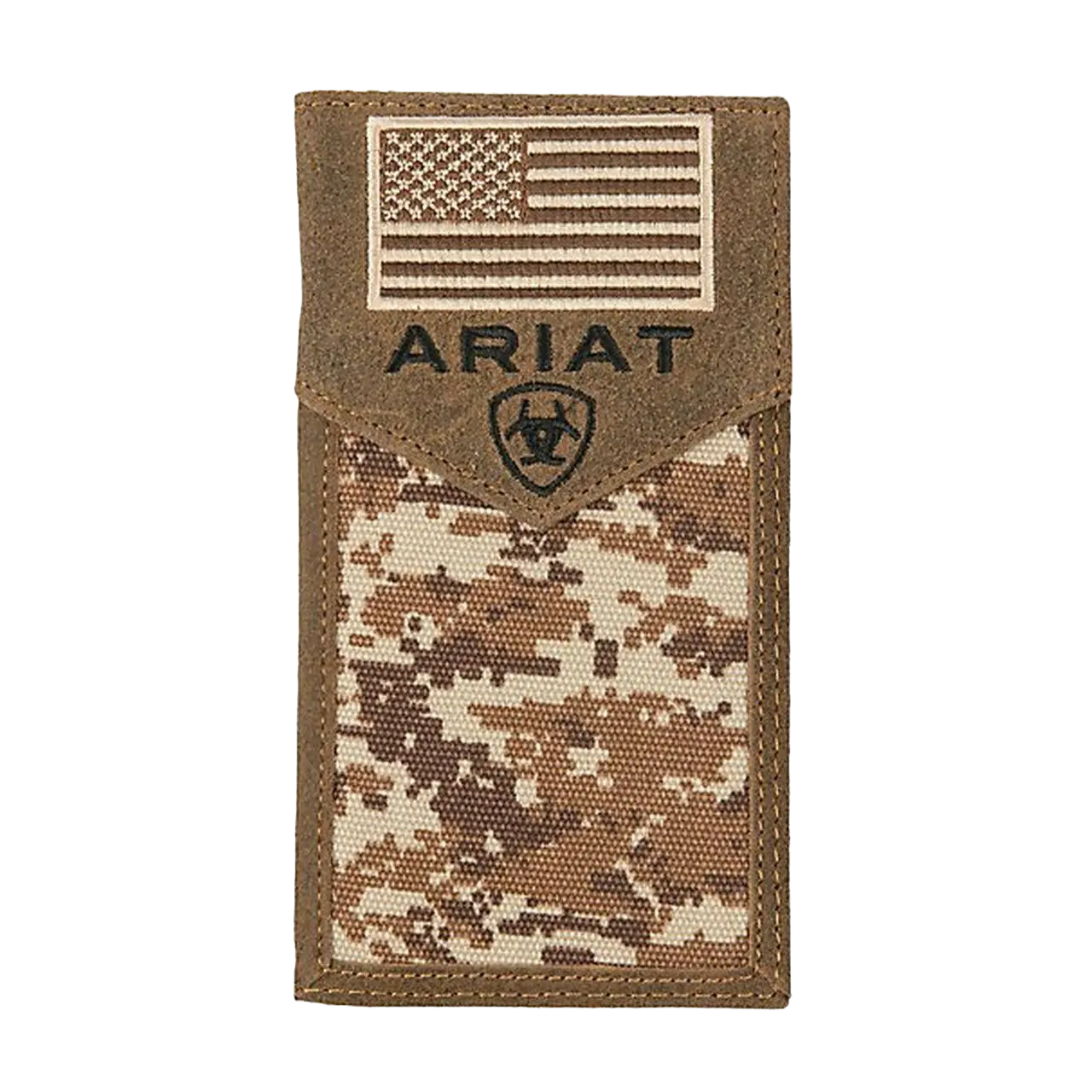 Ariat Sport Patriot Digital Camo Flag Rodeo Wallet A3536444