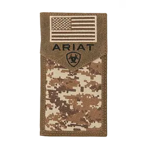 Ariat Sport Patriot Digital Camo Flag Rodeo Wallet A3536444