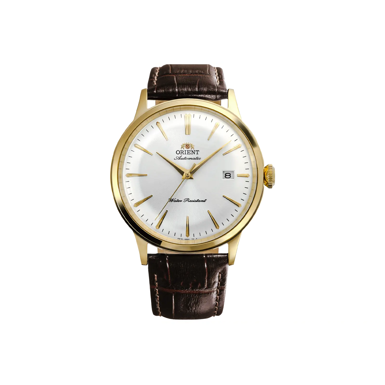 Orient Bambino Version 7 (40.5mm) | Automatic / Hand-Winding Movement | White Dial | Stainless Steel Dress Watch, RA-AC0028S30B