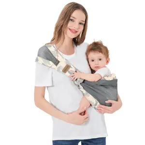 Baby Sling Baby Carrier Newborn to toddler Adjustable Baby Carrier on One Shoulder Ergonomic Practical Baby Carrier Portable Baby Carrier for Babies from 3 to 36 Months