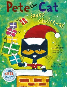 USED-Pete The Cat Saves Christmas by Eric Litwin (Paperback)