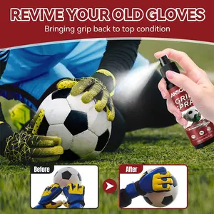 AKSGRP 1pc Anti-Slip Spray 30ml/50ml/120ml Increase Friction on Soles, Handles, Gloves, etc, Suitable for Basketball, Gymnastics, Football, Hiking, Pole Dancing, etc, Quick-Drying Formula, Safe and Convenient Grip Spray