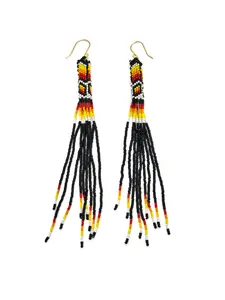Black Fire Earrings