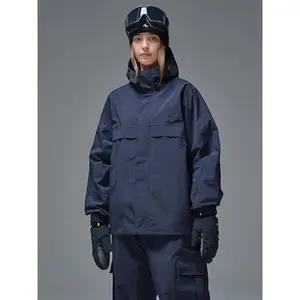 Women's Pure Free Cargo Snow Jacket Black