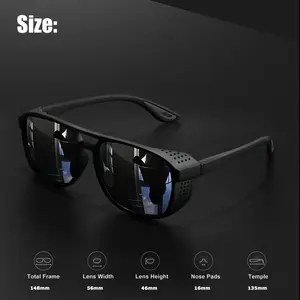 Polarized Sports Sunglasses Outdoor Cycling Running Eyewear Windproof Design UV400 Protection Lightweight Wraparound Lenses for Active Use