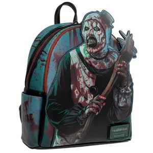 Terrifier Art the Clown Glow-in-the-Dark Mini-Backpack Loungefly Exclusive