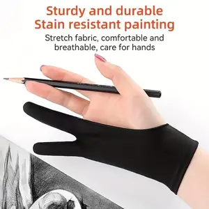 1pc Drawing Gloves, Anti Dirt Sketchy Gloves For Painting