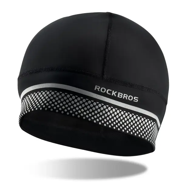 ROCKBROS Thermal Skull Cap Winter Hat for Men Women Ear Warmers Helmet Liner Versatile Outdoor Companion Ideal for Cycling Running Skiing or Snowboarding