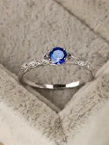 Artificial Gemstone Ring, Elegant Engagement Ring, Solitaire Engagement Ring, Fashion Accessories for Women & Girls, Trendy All-match & Exquisite Jewelry for Birthday Gift, Fashion Engagement Rings, Anniversary Ring