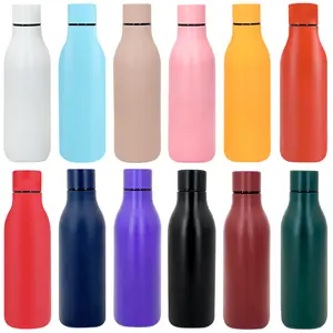 Stainless steel thermos cup, special-shaped Coke bottle, outdoor sports water cup, car stainless steel small mouth bottle