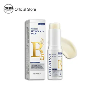 [PADORO] Retinol Anti-aging Cosmetics Eye Care Eye Stick | 0.1% caffeine Eye Cream | Volumetox Eye Cream | Firming, Wrinkles, Fine Lines, Dark Circles, Puffy Eye Bags | Retinol, Peptides, Niacinamide | Undereye Treatment Serum | 0.32 fl. oz.