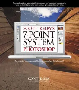 USED-Scott Kelby's Seven-Point System For Adobe Photoshop CS3 by Scott Kelby (Paperback)