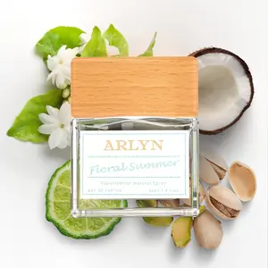 Floral Summer, Arlyn, Unisex Perfume, Eau de Parfum, Bergamot-Coconut-Jasmine, Long-Lasting, Vegan, Cruelty-Free, Made in USA – 50 ml | 1.7 Oz