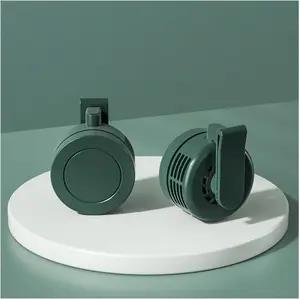 Mini portable silent bladeless fan, cyclone waist fan, three-speed hands-free neck fan, suitable for outdoor travel.