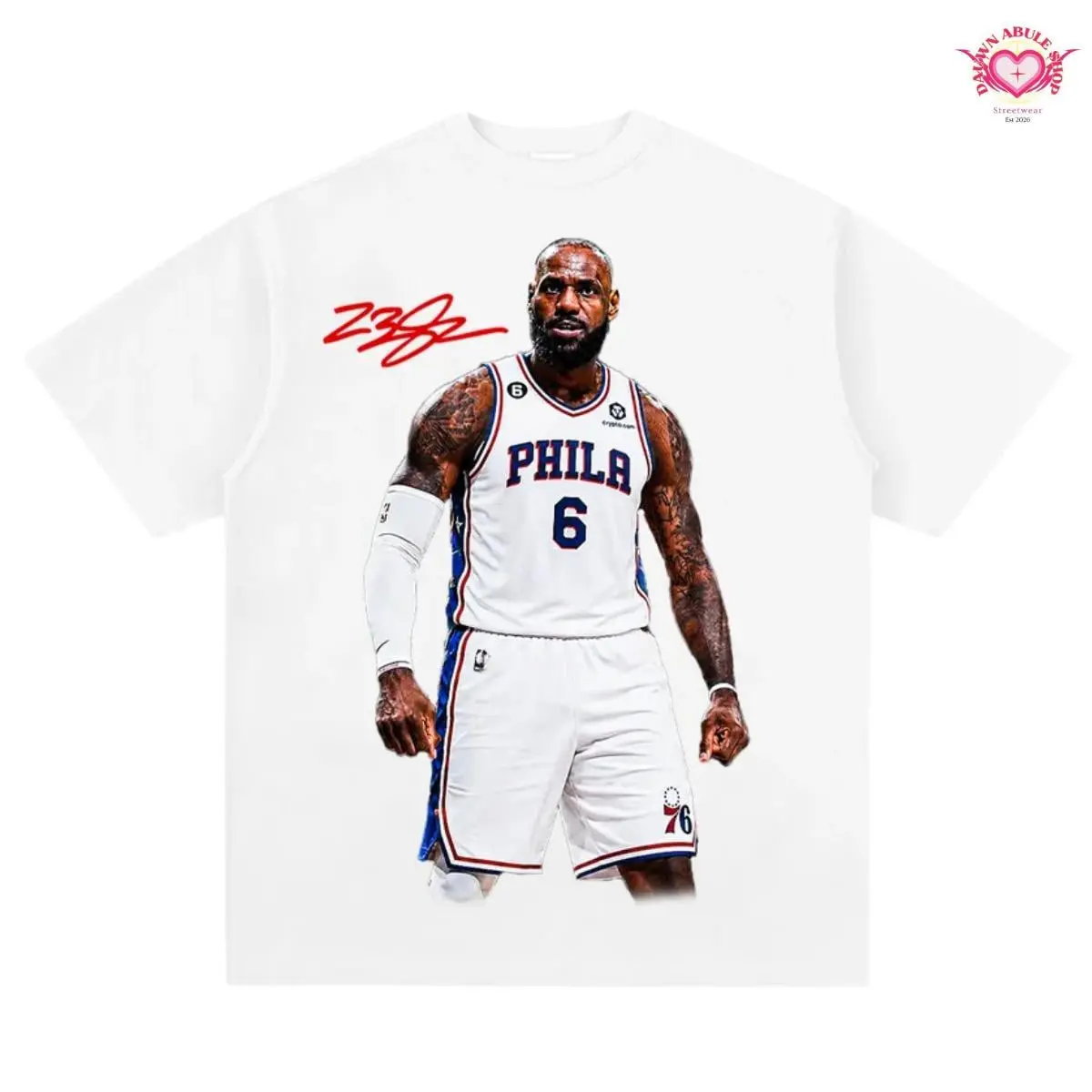 Lebron 'THE KING' T-shirt, summer tee, lebron james shirt, graphic tees, mens clothing, streetwear