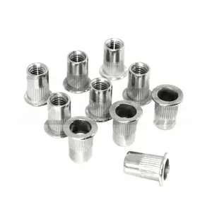 ZSPEC M8-1.25 Rivet Nuts, SUS304 Stainless Steel, 10-Pack