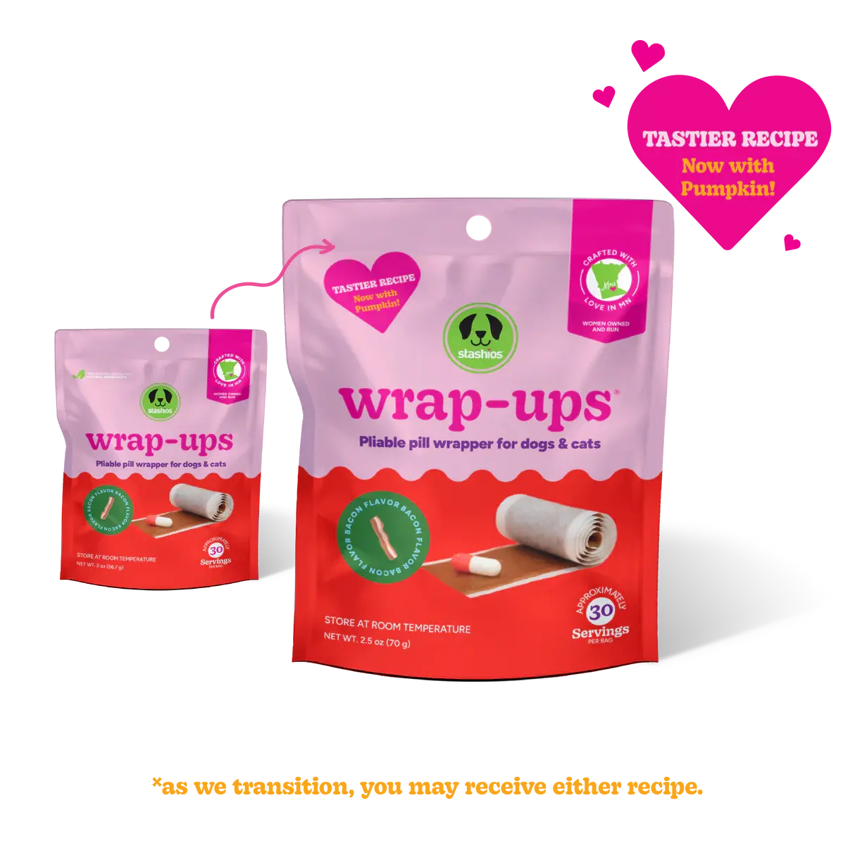 Stashios - Pill Wrap-Ups® Bacon
