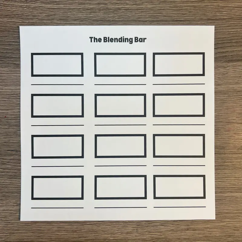 Blending Bar Expansion Sheets for Ohuhu Honolulu Alcohol Markers Swatch Kit by Wook Books