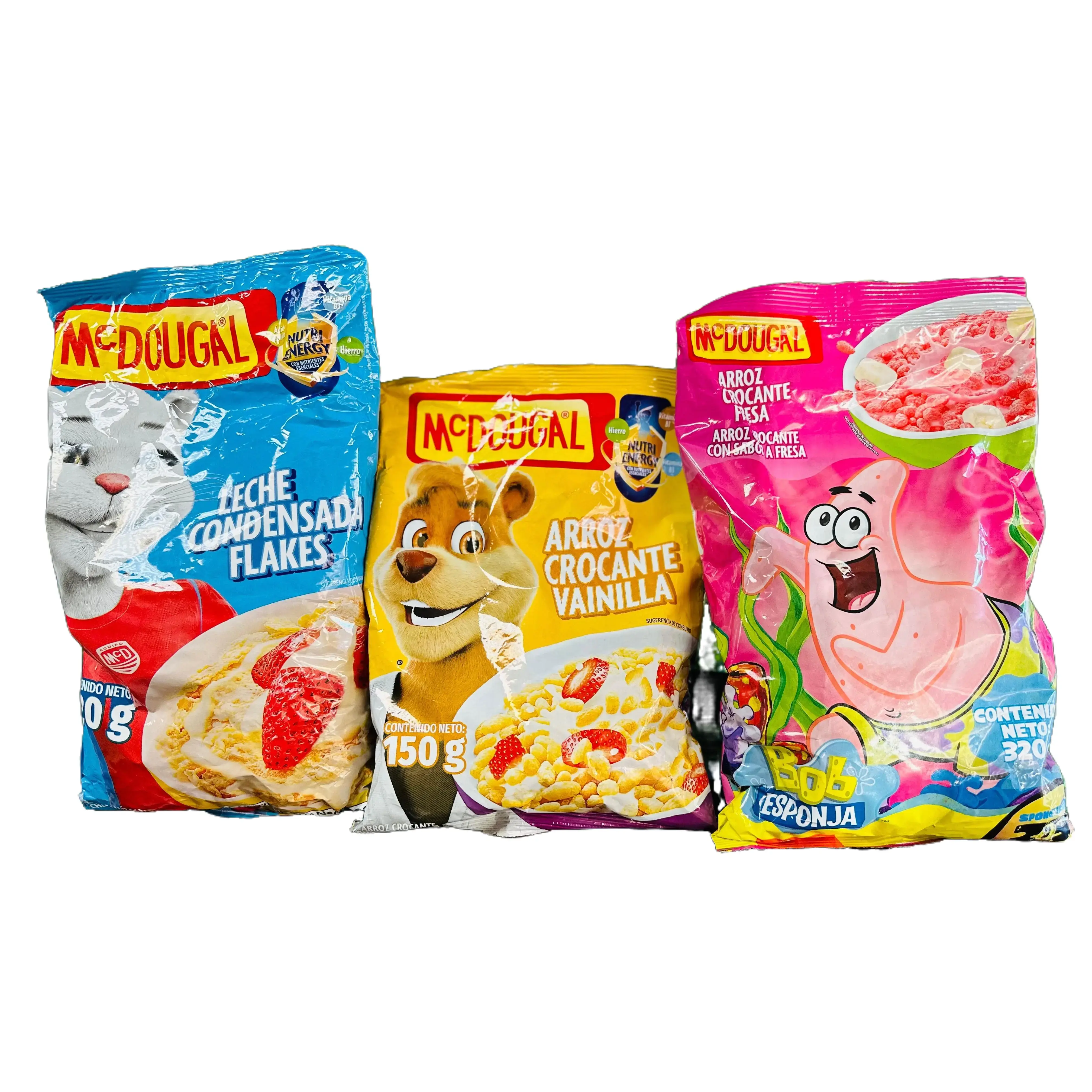 CEREAL - MC DOUGAL - FRESA-LECHE CONDENSADA-VAINILLA
