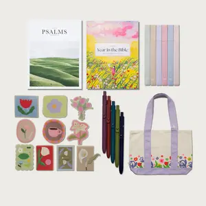 Alabaster Women's Christmas Bible Study Gift Set - Spiritual Year in the Bible with Weekly Plans and Prayers, Christian Gift Bible