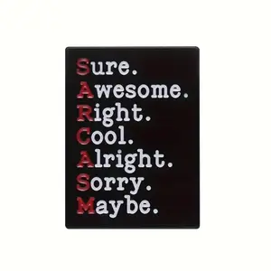 Funny sarcasm enamel pin Funny sarcasm enamel pin