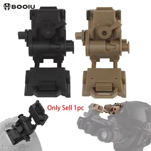 BOOIU L4G24 NVG Mount Bracket Nylon Tactical Helmet Foldable Night Vision Goggle Mount for PVS15 PVS18 PGPNVG18 Helmet Stent Sports Accessories
